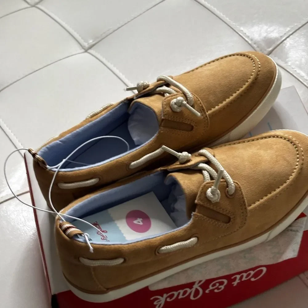 Cat & Jack Tan Boat Shoes for Men